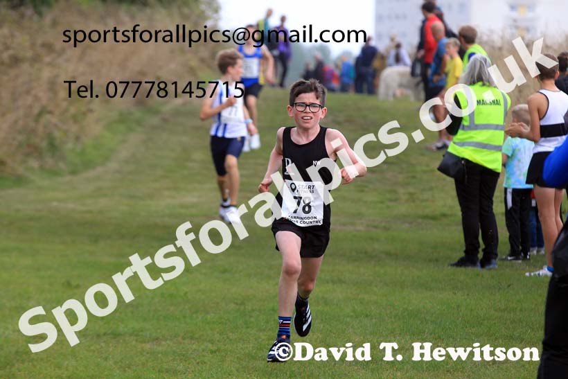 Boys and Girls under-13s 2022 Farringdon Cross Country, Sunderland, Saturday, Sept. 3rd. Photo: David T. Hewitson/Sports for All Pics